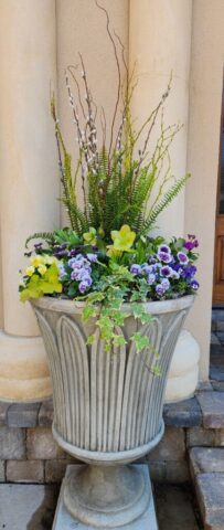 Spring Planter in Waukesha Wisconsin