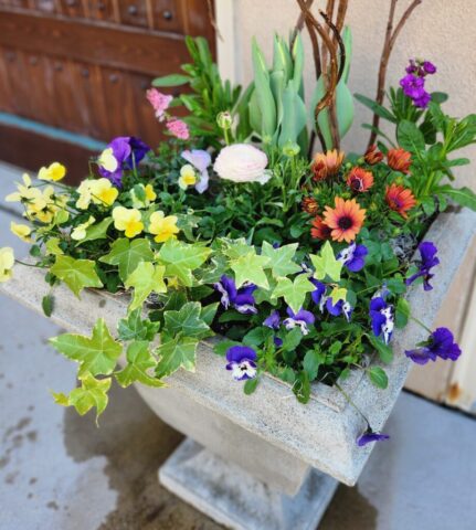 Spring Flower Planter in Waukesha, WI
